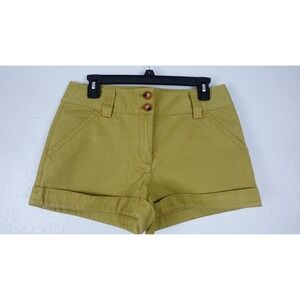 Fossil Womens Size 6 Cuffed Casual Shorts